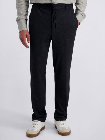 Regular Pantalon chino 'Rick' PIERRE CARDIN en noir : devant