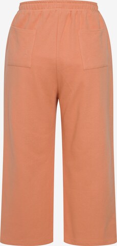 Ulla Popken Regular Hose  (GOTS) in Orange