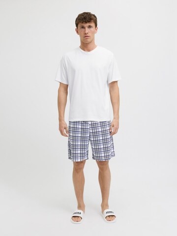 JACK & JONES Пижама короткая 'JACMax' в Белый