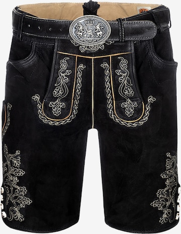 Country Maddox Traditional Pants 'Horn' in Black: front
