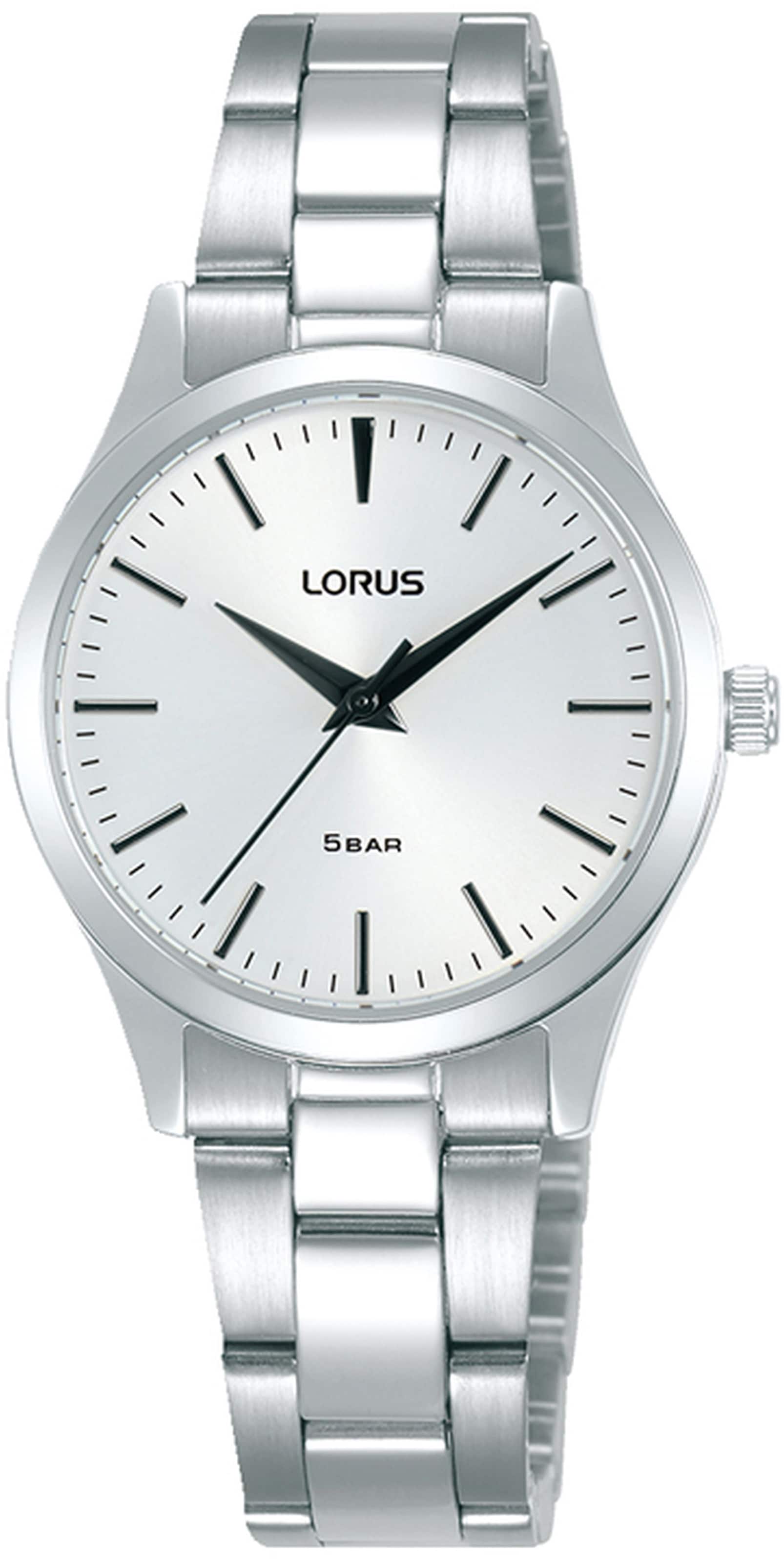 LORUS Analog Watch in Silver: front