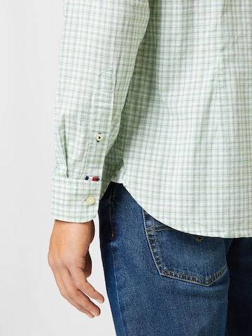 TOMMY HILFIGER Slim fit Button Up Shirt in Green