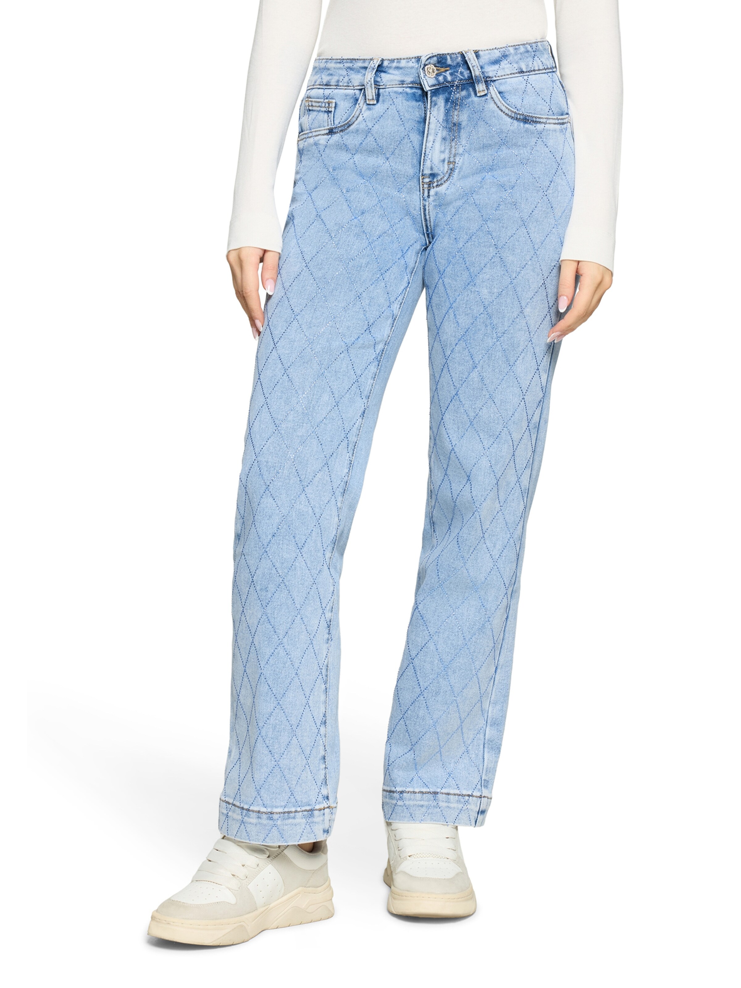 Cartoon Regular Jeans in Blau: Vorderseite