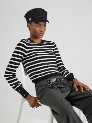 Pulover 'VMHAPPY' de la VERO MODA pe negru: față