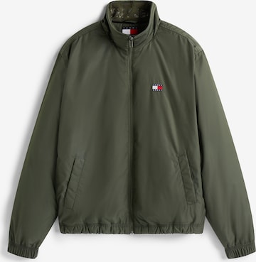 Veste mi-saison Tommy Jeans en vert : devant