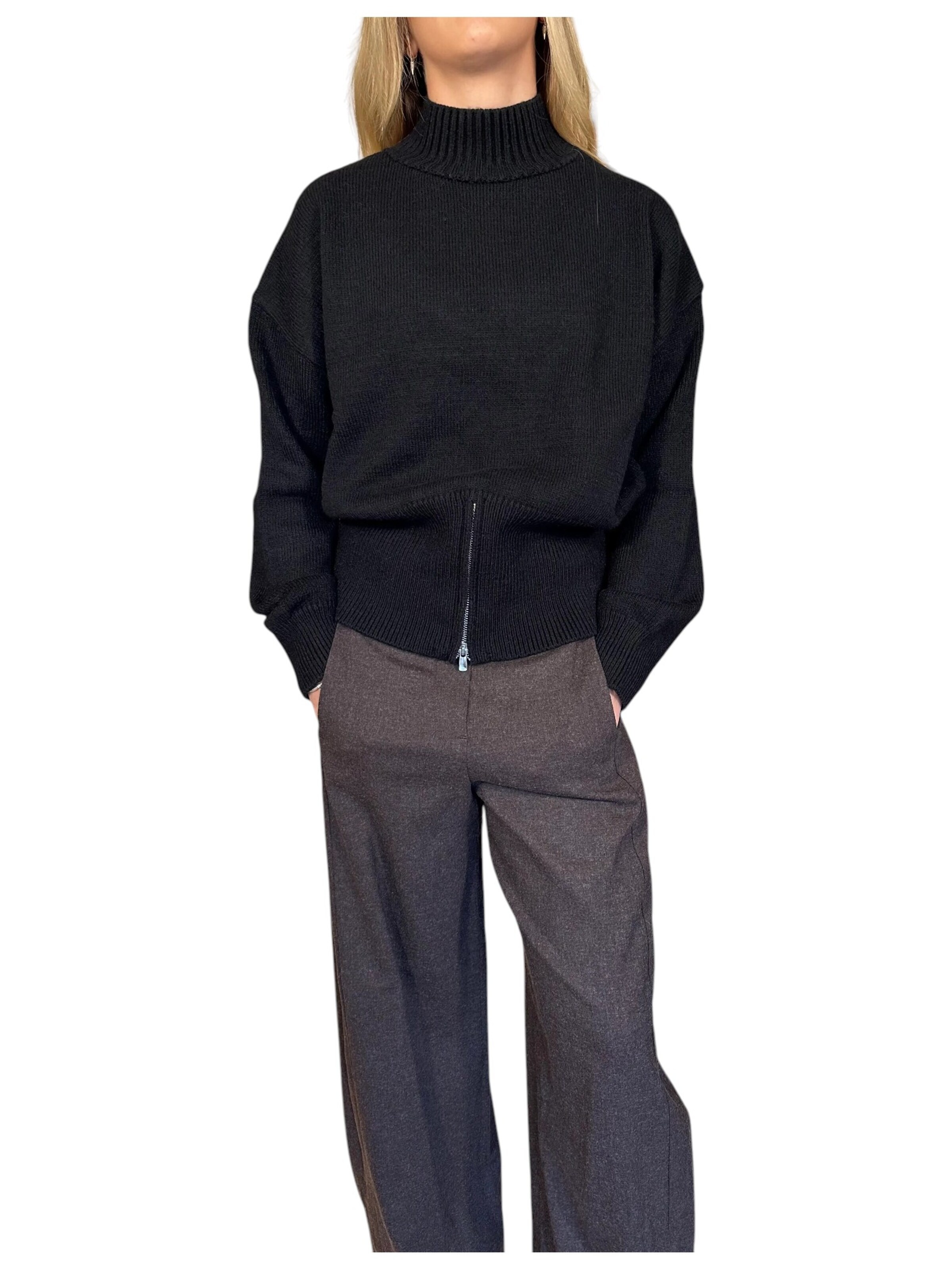 Viore Pullover 'Sweater'‌‌‌‌‌ in Schwarz