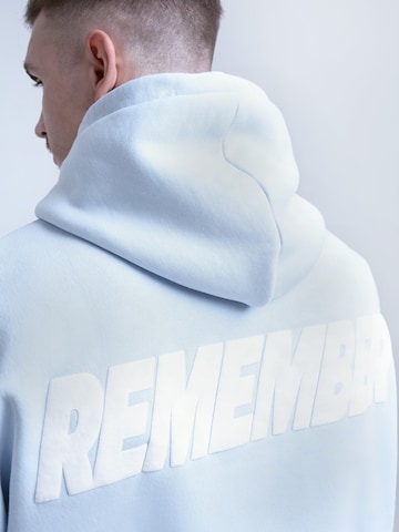 Remember you will die Sweatshirt 'Remember'‌‌‌ in Blau