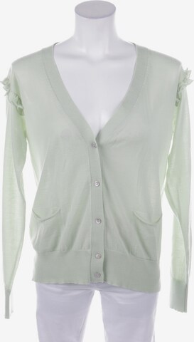 Incentive! Cashmere Sweater & Cardigan in S in Green: front