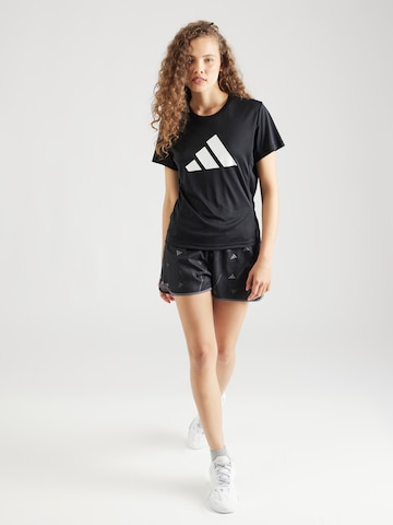 ADIDAS PERFORMANCE Sportshirt 'RUN IT' in Schwarz