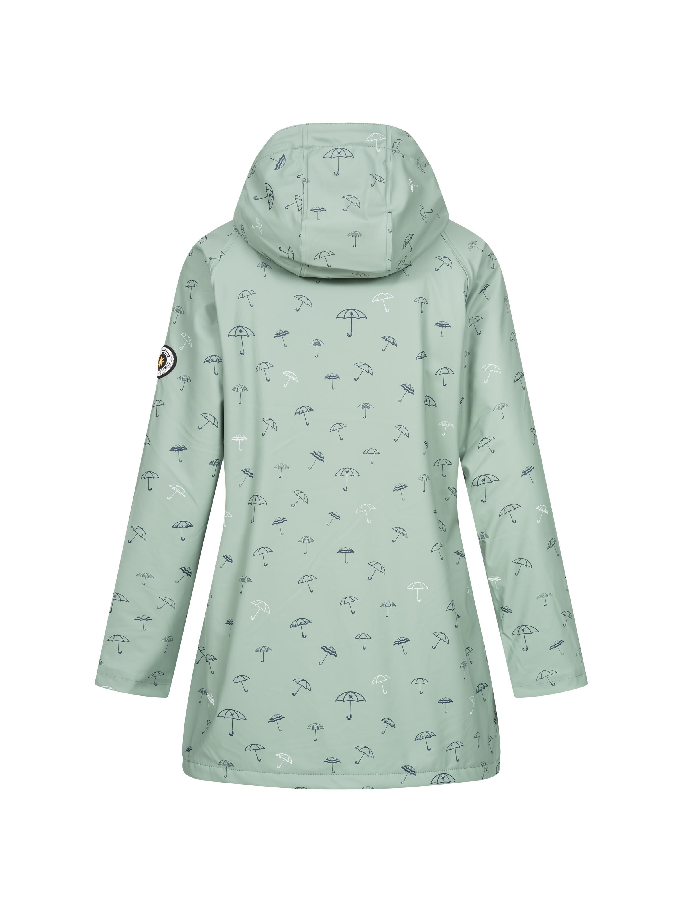 ankerglut Outdoorjacke 'Friesennerz ANKERGLUTMEER'‌‌‌‌‌‌‌‌ in Grau