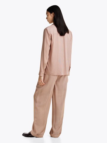 TOMMY HILFIGER Bluse in Braun