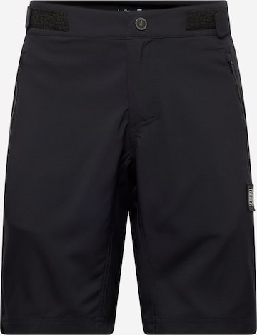 Regular Pantalon outdoor 'Bardin' Maloja en noir : devant