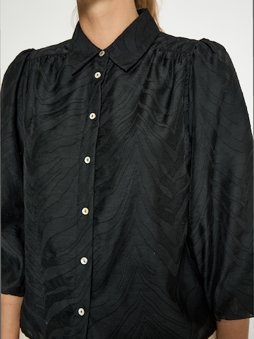 Peppercorn Blouse 'Kyra' in Zwart