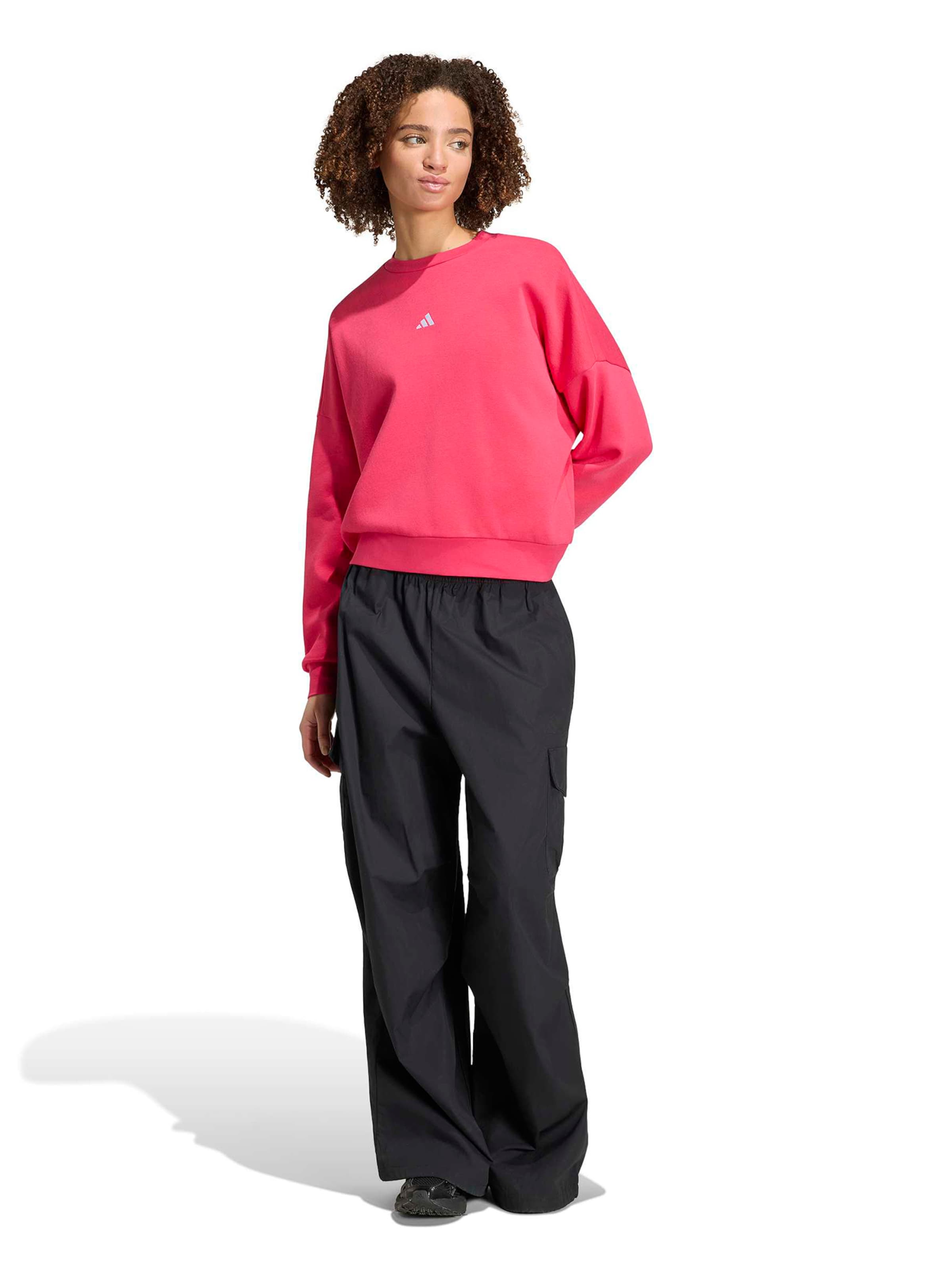 ADIDAS SPORTSWEAR Αθλητική μπλούζα φούτερ σε ροζ