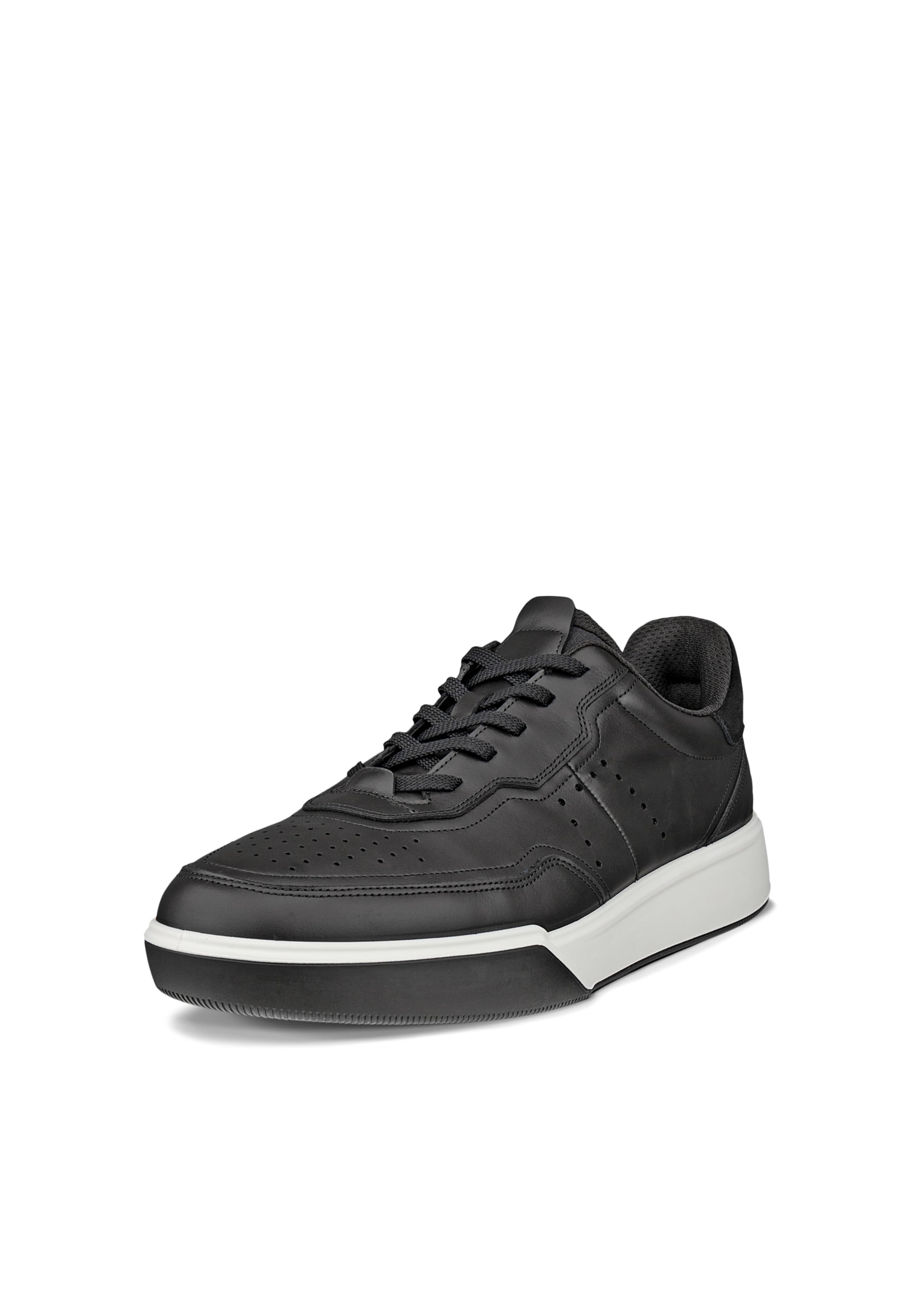 Sneaker bassa 'STREET COURT' di ECCO in nero: frontale