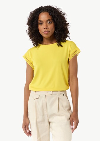 COMMA Shirt in Yellow: front