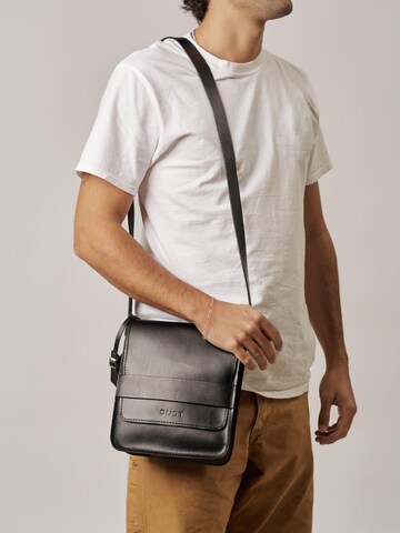 Borsa a tracolla di THE DUST COMPANY in nero: frontale