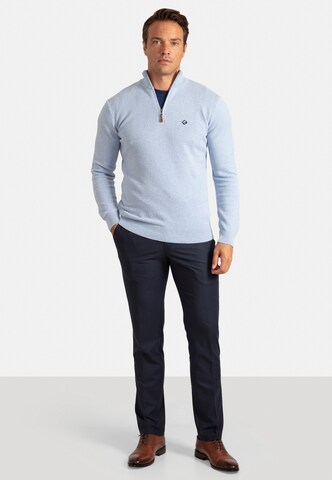 Sir Raymond Tailor Sweater 'Sochi' in Blue