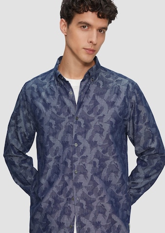s.Oliver Regular Fit Hemd in Blau