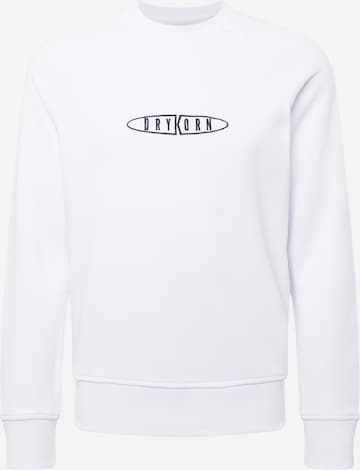 DRYKORN Sweatshirt 'FLORENZ' in White: front