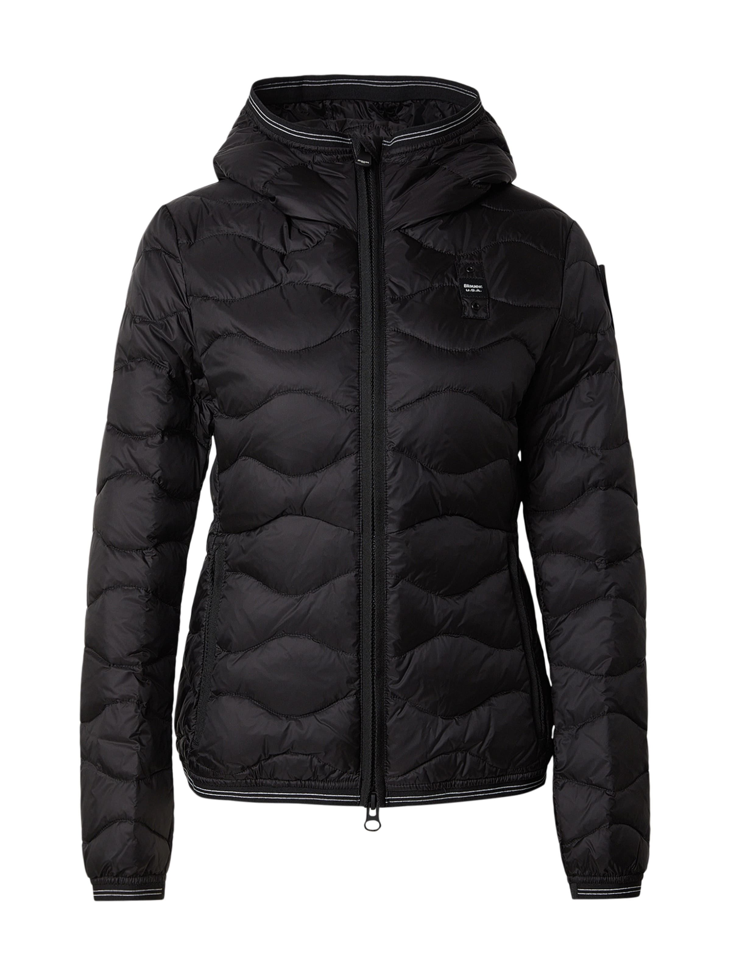 Blauer.USA Демисезонная куртка в Черный: спереди