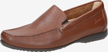 SIOUX Classic Flats in Brown: front