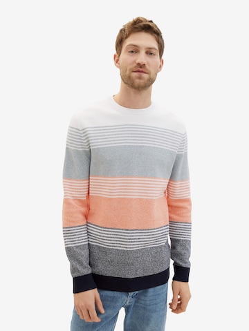 Pullover di TOM TAILOR in arancione