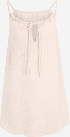 Chemise de nuit 'TROUSSEAU' Cache Cœur en beige : devant