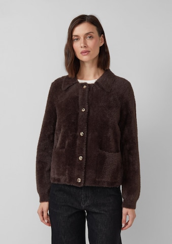 s.Oliver Knit Cardigan in Brown