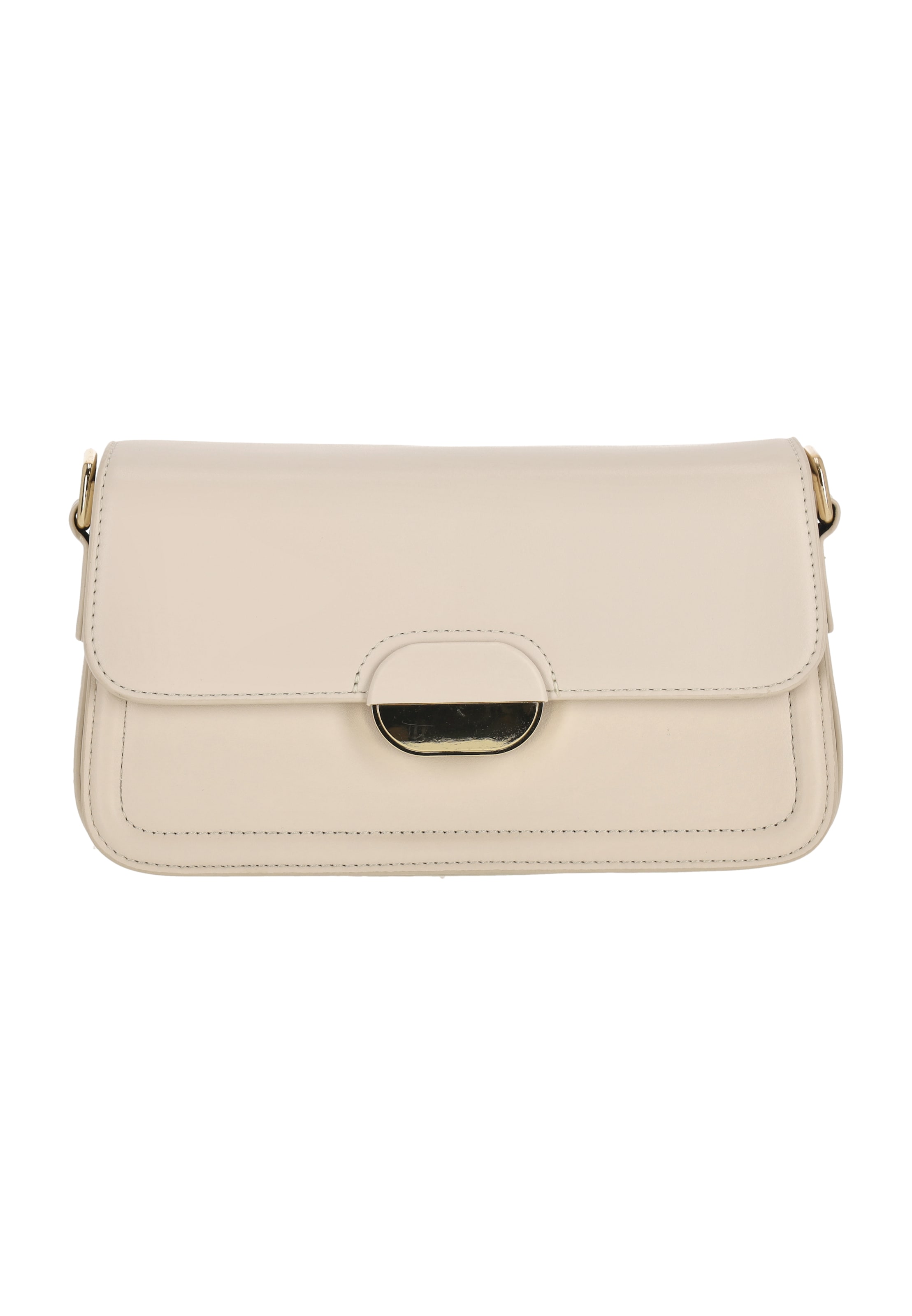 Sac à bandoulière usha BLACK LABEL en blanc : devant