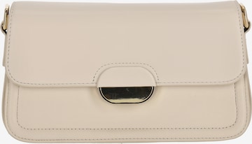 usha BLACK LABEL Schoudertas in Wit: voorkant