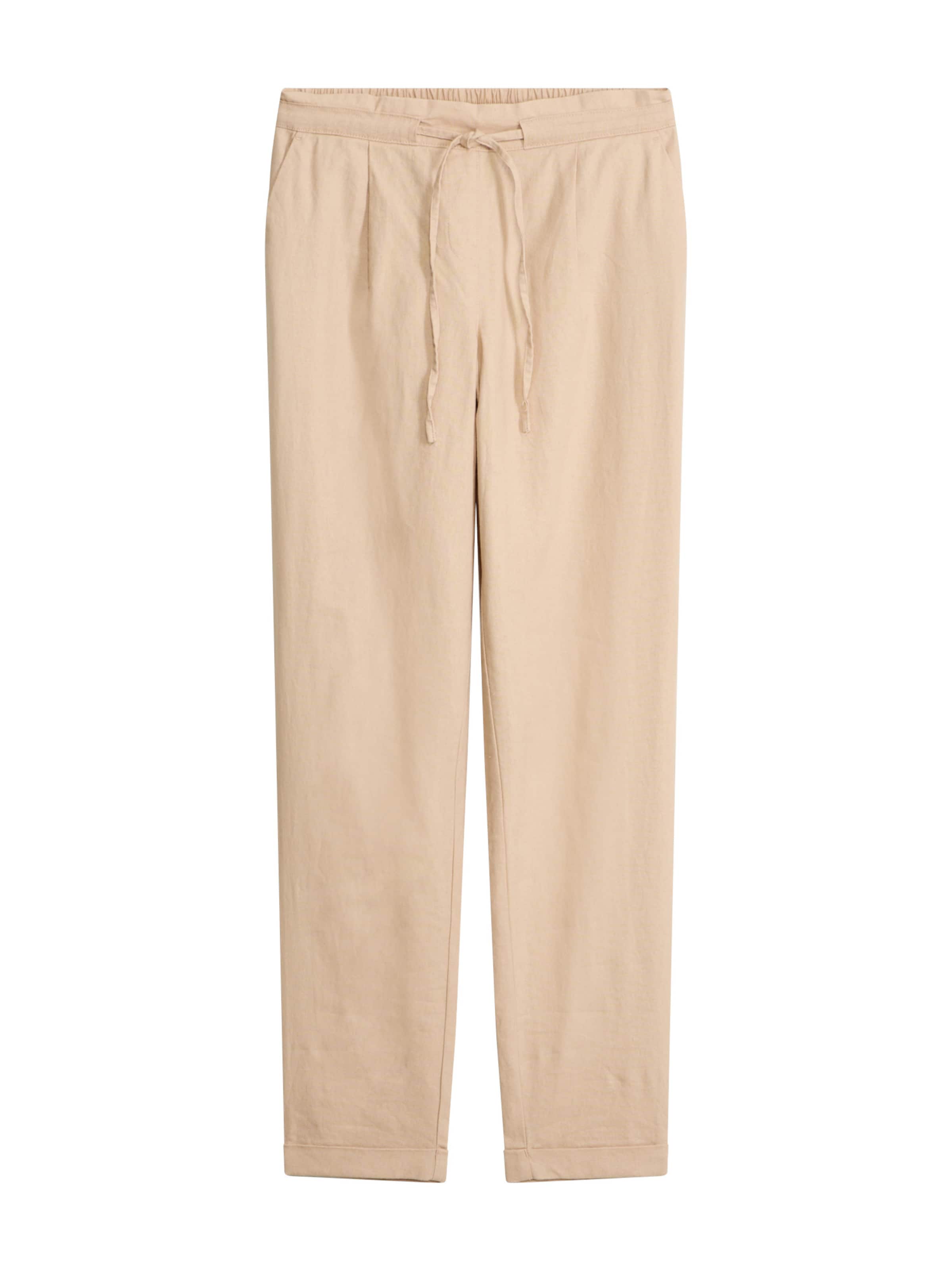 bonprix Regular Broek in Beige: voorkant