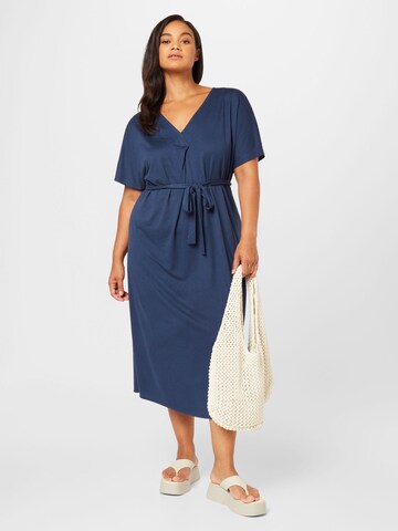 ONLY Carmakoma Jurk 'SHEBA' in Blauw