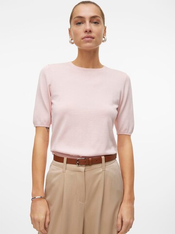 VERO MODA Sweater 'SILJE' in Pink: front