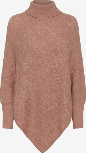 Kaffe Poncho 'KAJennie' in pinkmeliert, Produktansicht