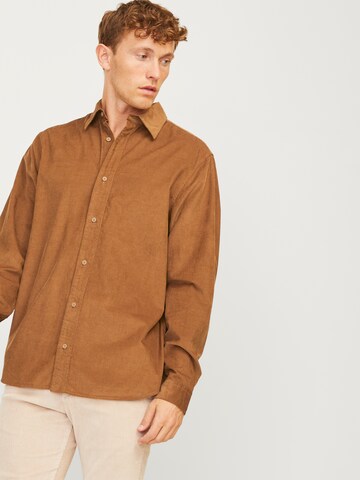 JACK & JONES Regular fit Πουκάμισο 'JPRCcregent' σε καφέ