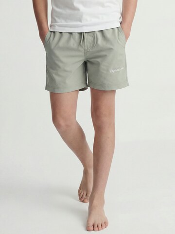 Jack & Jones Junior Regular Badeshorts in Grün