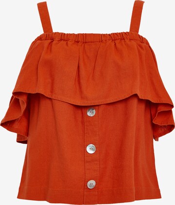 Threadbare Bluse 'Aspen' in Orange: predná strana