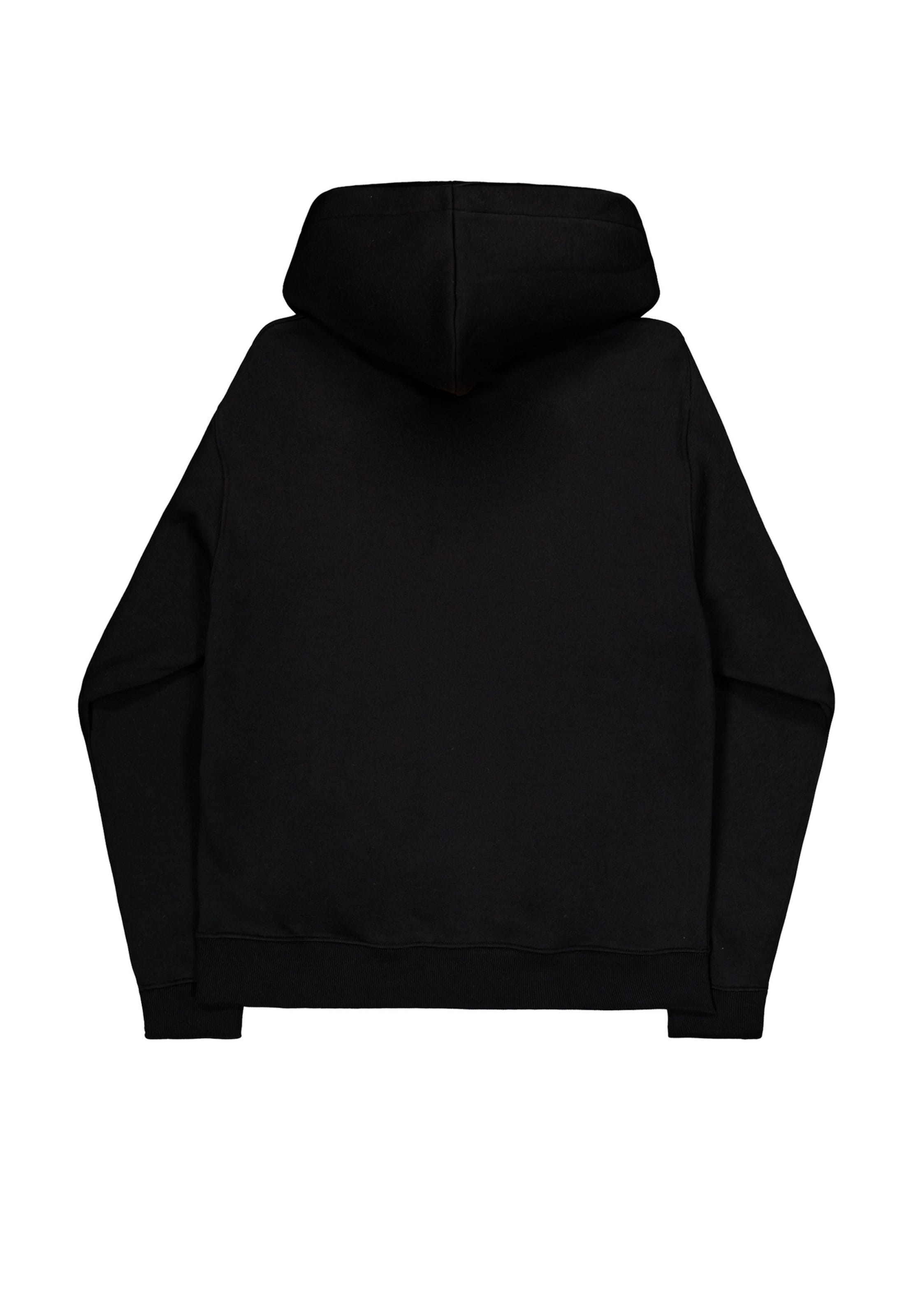 Veste de survêtement ALPHA INDUSTRIES en noir