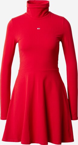 Tommy Jeans Kleid in Rot: predná strana