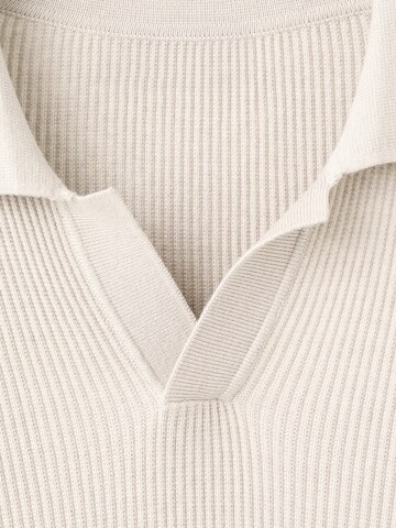 MANGO MAN Sweter 'ANTIGUAS' w kolorze beżowy