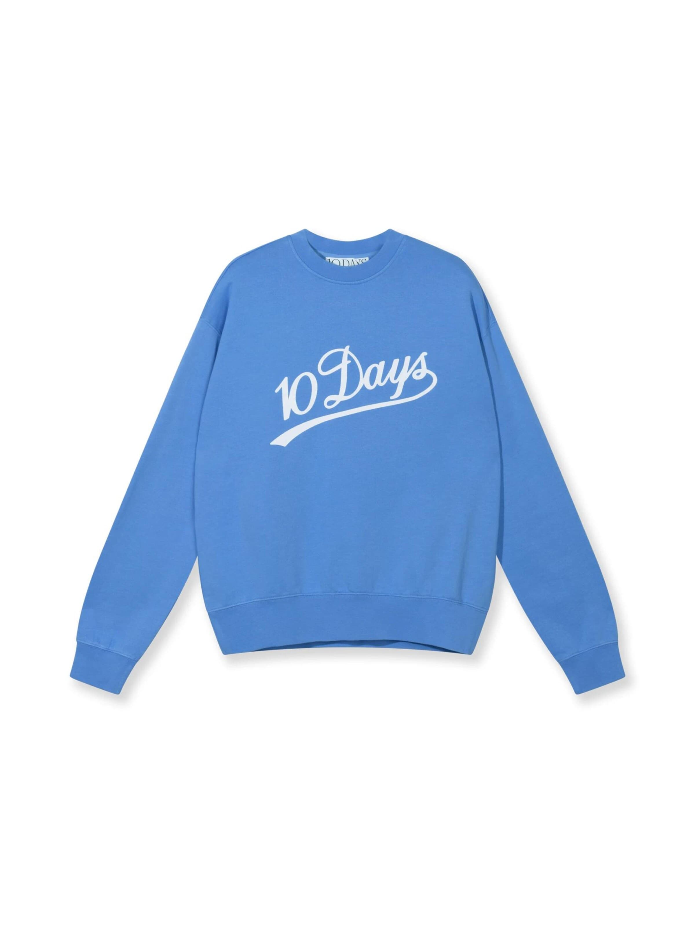 10Days Sweatshirt‌‌‌‌‌‌‌‌‌‌ in Blau: Vorderseite