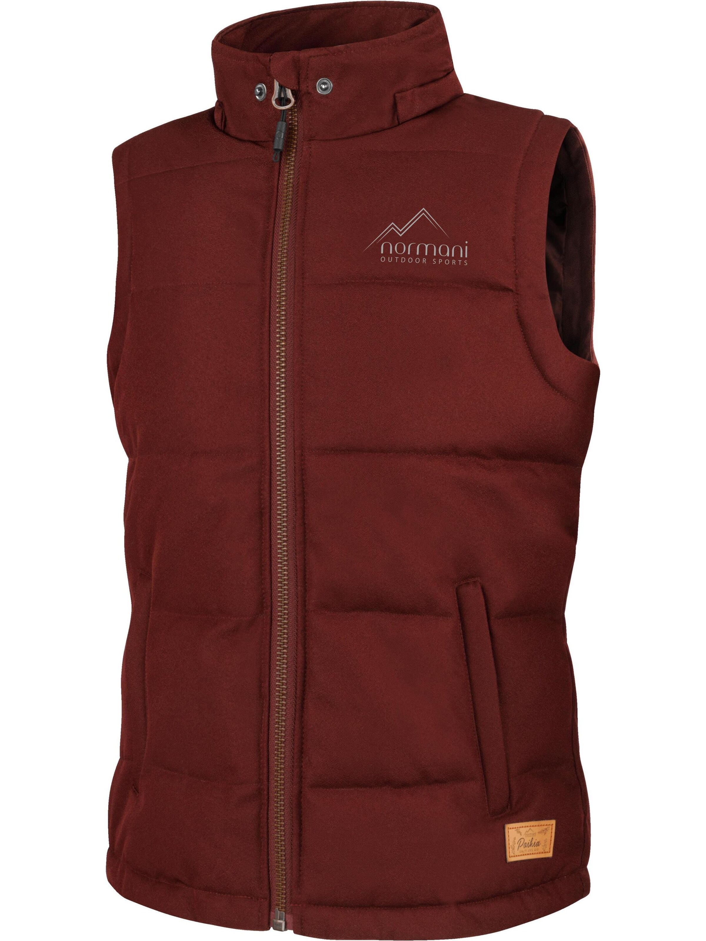 Gilet ' Paihia ' normani en rouge
