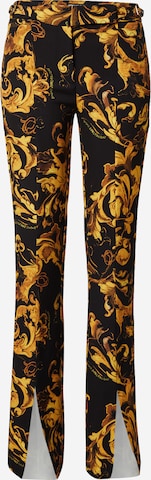 Versace Jeans Couture Расклешенный Штаны в Черный: спереди