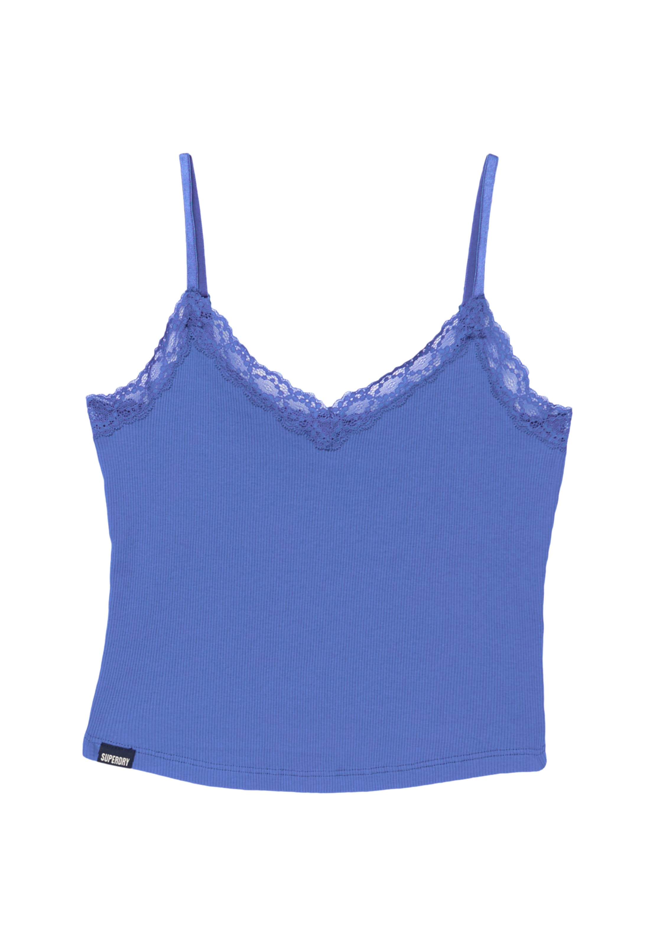 Superdry & Co Top 'Essential' in Blau: Vorderseite
