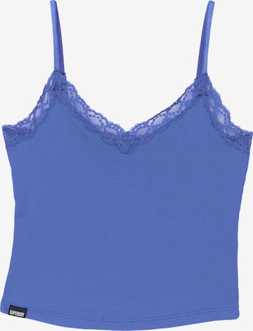 Superdry & Co Top 'Essential' in Blau: Vorderseite