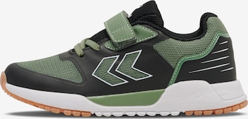 Hummel Athletic Shoes in Green: front