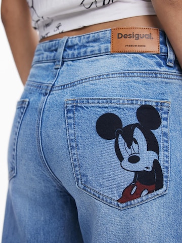 Desigual Широкий Джинсы в Синий