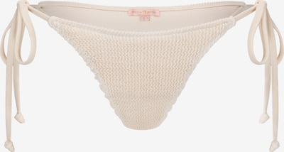 Moda Minx Bikini Hose 'Scrunch Tie Side Bottom' in beige, Produktansicht