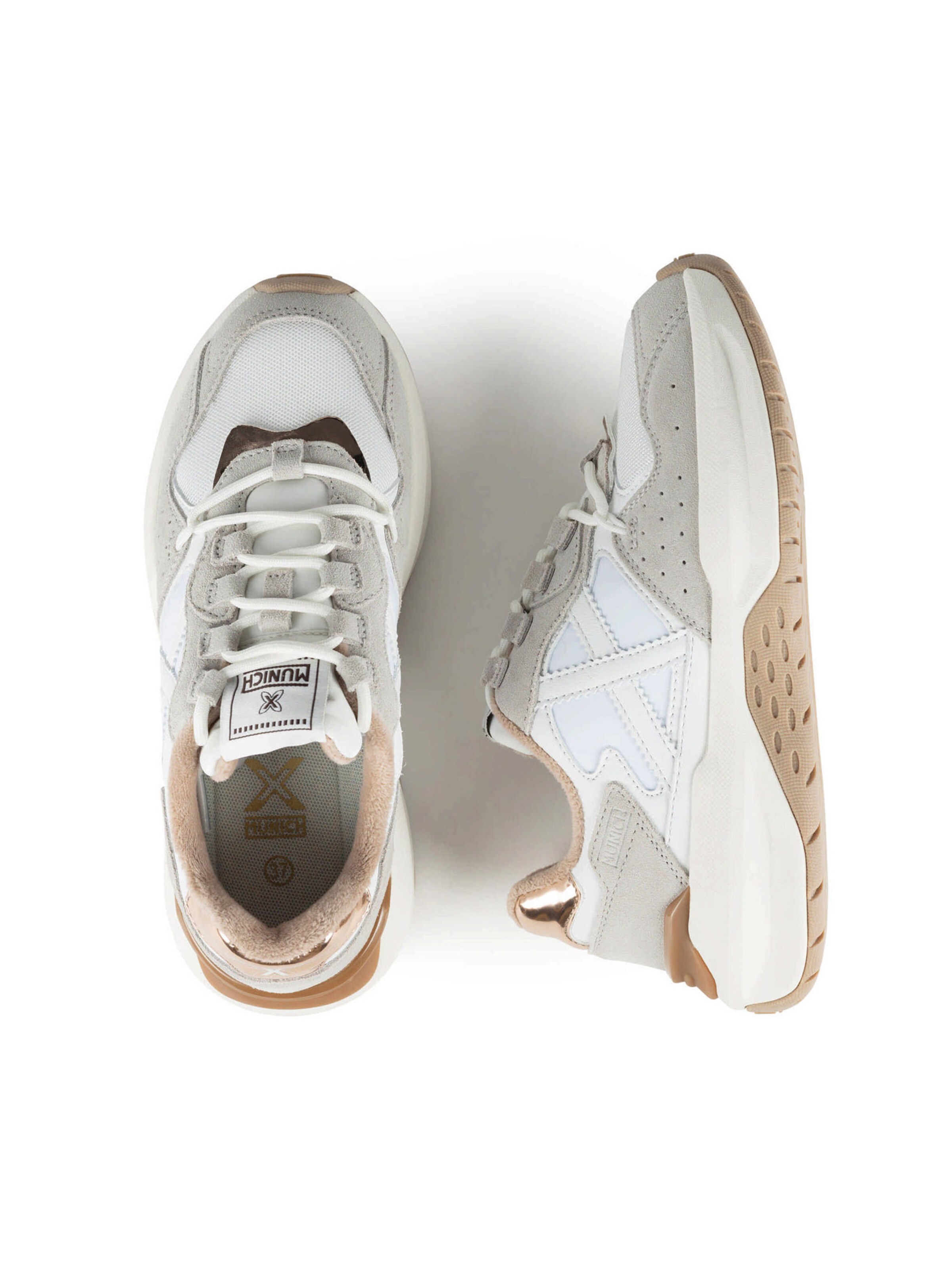 MUNICH Sneakersy niskie 'Nexa' w kolorze biały
